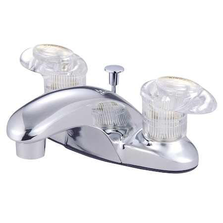 Kingston Brass 4" Centerset Bathroom Faucet, Chrome KB6151ALL